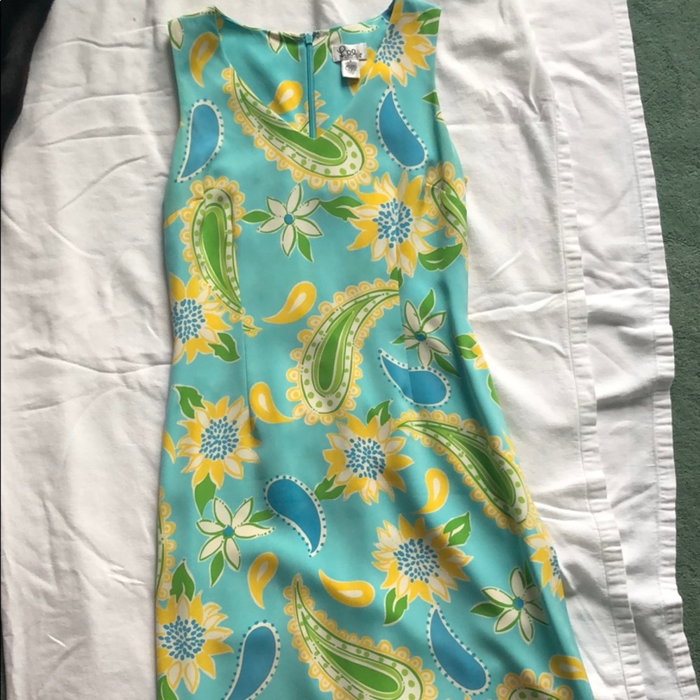 Lilly Pulitzer silk dress